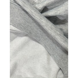 PSALMS 91 Letter Print Long Sleeve Sweatshirt - Women's Fashion Casual Sweatshirt with Knit Fabric and Round Neckline