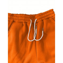 Autumn Winter New Arrival, Sunflower Creative Letter Print Hoodie Sweatshirt and Pants Two-Piece Set, Casual Style, with Pocket, for Women, Fall/Winter Collection, Graphic Design, Long Sleeve, Comfortable Fit, Perfect for Outdoor